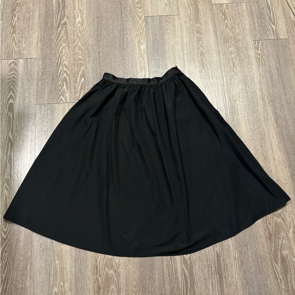 Zara Black A-Line Skirt - S